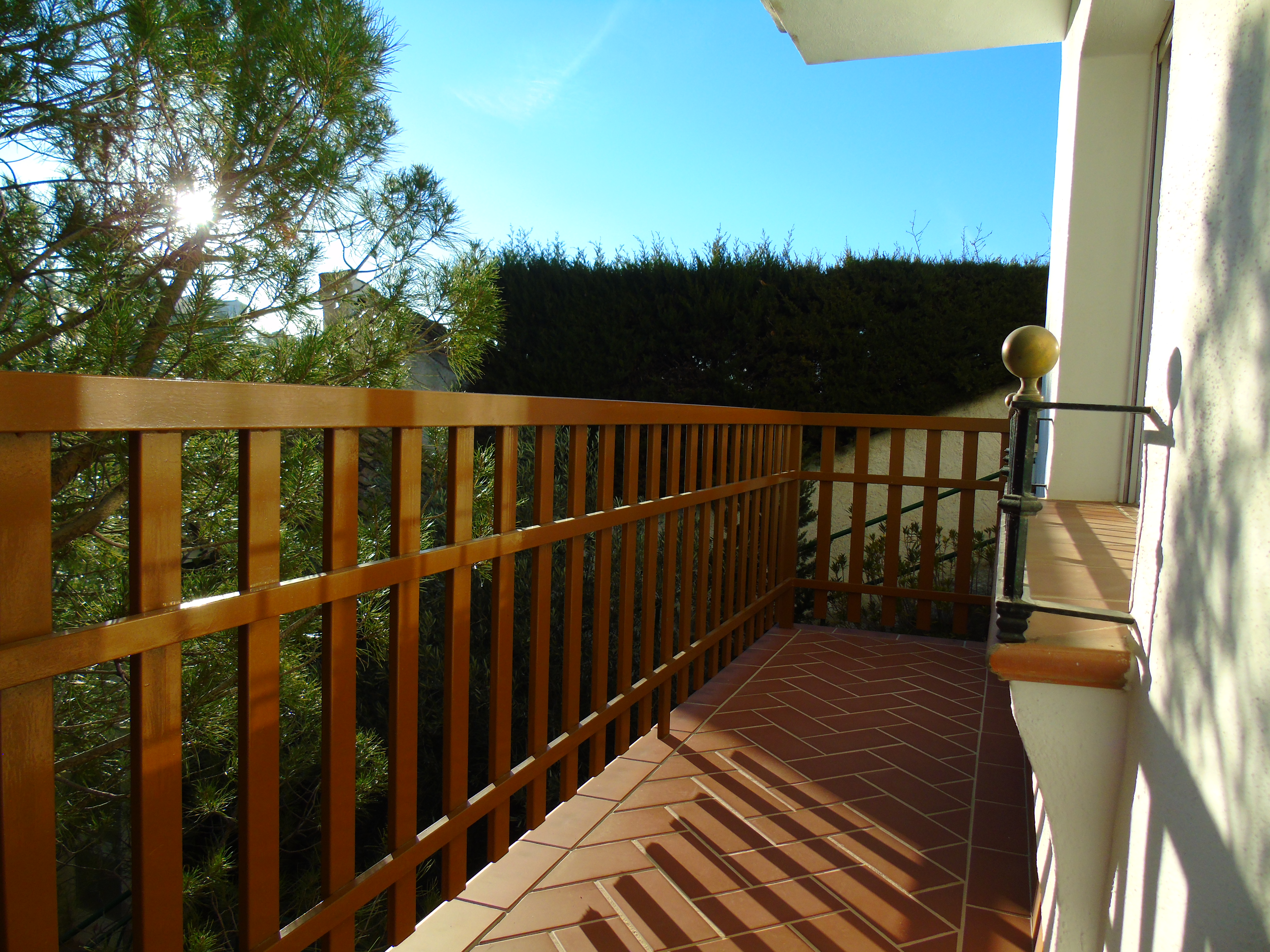 Terraza de 5 metros cuadrados